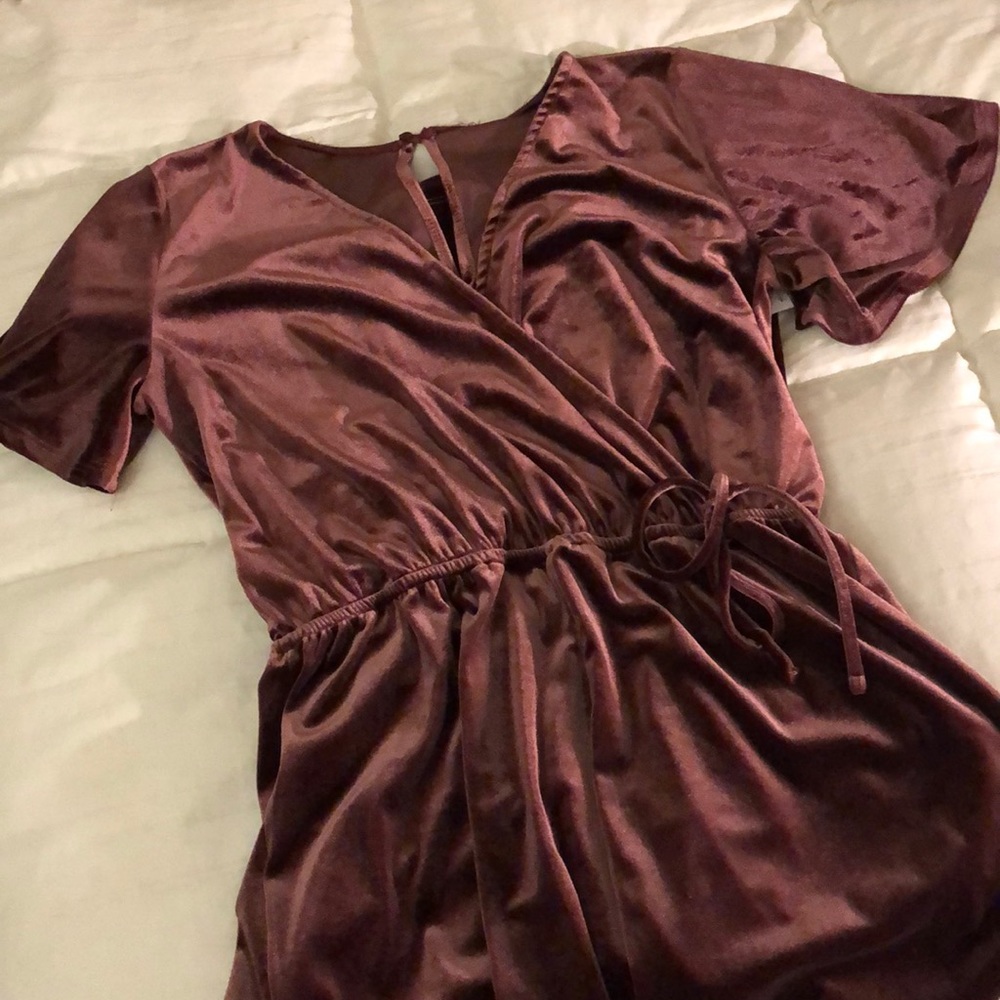 Velvet jumpsuits